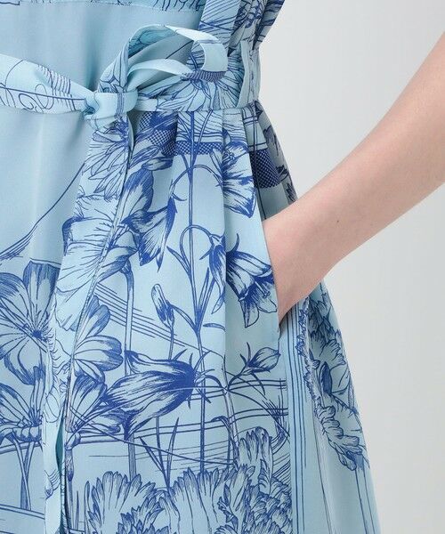 TOMORROWLAND / トゥモローランド ロング・マキシ丈ワンピース | 【別注】manipuri for Ballsey Glass dome Flower ワンピース | 詳細7