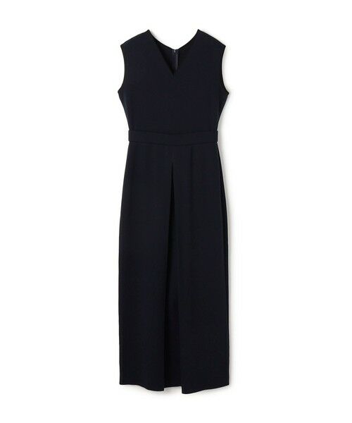 TOMORROWLAND / トゥモローランド サロペット・オールインワン | 【WEB先行予約】ミラノリブ オールインワン（69 ネイビー）