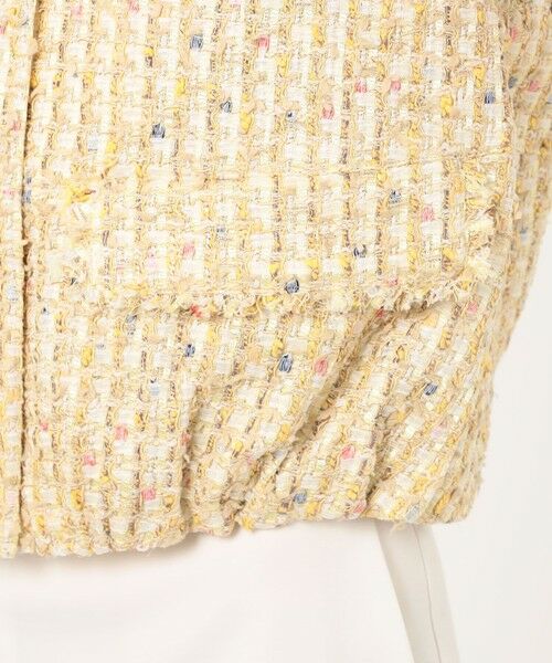 TOMORROWLAND / トゥモローランド ベスト | ブライトヤーンツイード ショートジレ | 詳細10