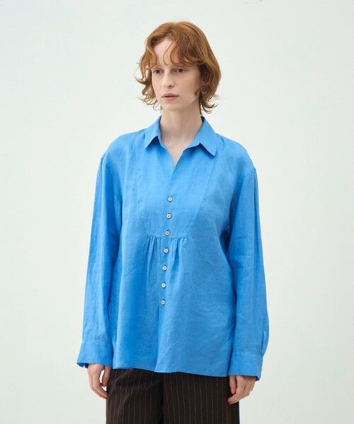TOMORROWLAND / トゥモローランド シャツ・ブラウス | ハードマンリネン オープンカラーシャツ | 詳細2