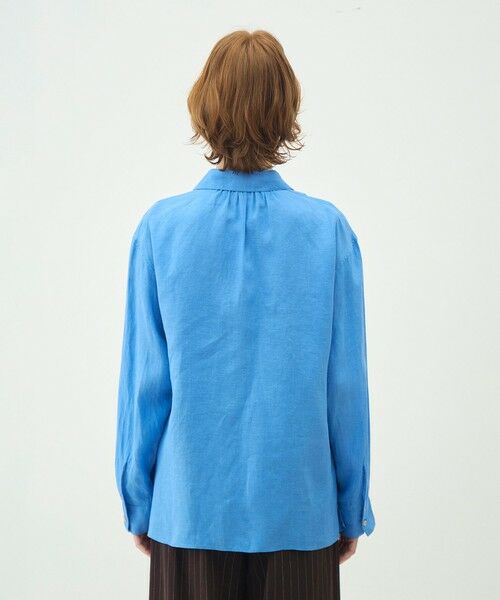 TOMORROWLAND / トゥモローランド シャツ・ブラウス | ハードマンリネン オープンカラーシャツ | 詳細4