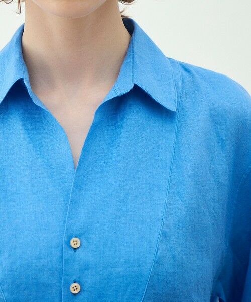 TOMORROWLAND / トゥモローランド シャツ・ブラウス | ハードマンリネン オープンカラーシャツ | 詳細5
