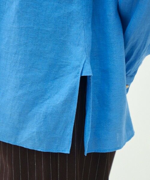 TOMORROWLAND / トゥモローランド シャツ・ブラウス | ハードマンリネン オープンカラーシャツ | 詳細8