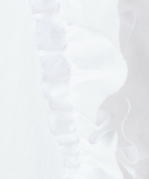 TOMORROWLAND / トゥモローランド シャツ・ブラウス | 【WEB先行予約】コットンタイプライター フリルノースリーブブラウス | 詳細10