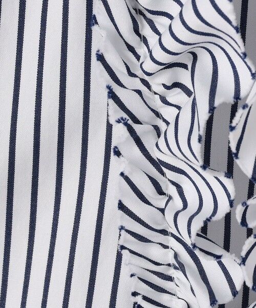 TOMORROWLAND / トゥモローランド シャツ・ブラウス | 【WEB先行予約】コットンタイプライター フリルノースリーブブラウス | 詳細9