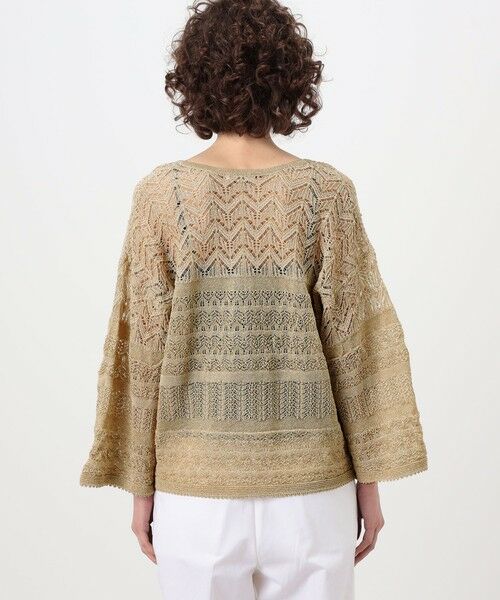 TOMORROWLAND / トゥモローランド ニット・セーター | レーシーラメ キーネックプルオーバー | 詳細4