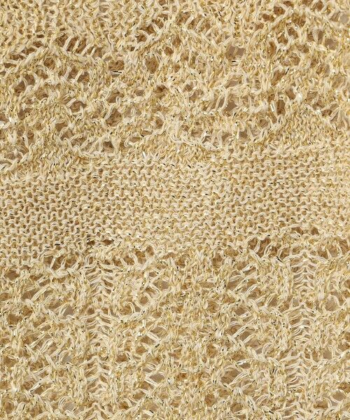 TOMORROWLAND / トゥモローランド ニット・セーター | レーシーラメ キーネックプルオーバー | 詳細9