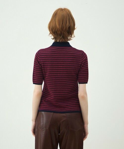 TOMORROWLAND / トゥモローランド ポロシャツ | コットンナイロンチェック ポロカラープルオーバー | 詳細4