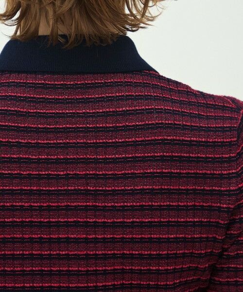 TOMORROWLAND / トゥモローランド ポロシャツ | コットンナイロンチェック ポロカラープルオーバー | 詳細6