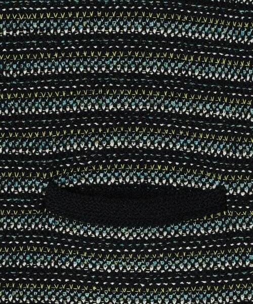 TOMORROWLAND / トゥモローランド ノーカラージャケット | ジャカードボーダー ハーフスリーブジャケット | 詳細11