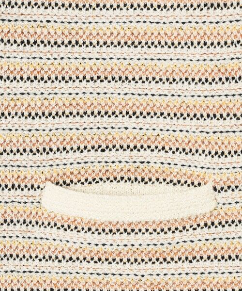 TOMORROWLAND / トゥモローランド ノーカラージャケット | ジャカードボーダー ハーフスリーブジャケット | 詳細12