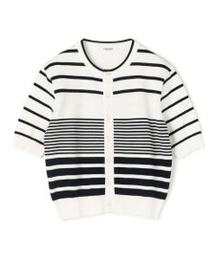 TOMORROWLAND / トゥモローランド カーディガン・ボレロ | ドライコットン ハーススリーブカーディガン