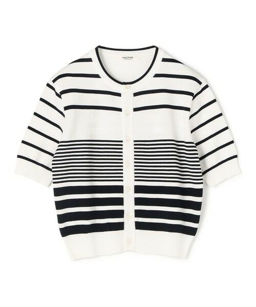 TOMORROWLAND / トゥモローランド カーディガン・ボレロ | ドライコットン ハーススリーブカーディガン（62 ホワイト系）