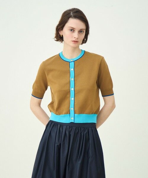 TOMORROWLAND / トゥモローランド カーディガン・ボレロ | ドライコットン ハーススリーブカーディガン | 詳細12