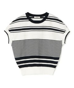 TOMORROWLAND / トゥモローランド ニット・セーター | ドライコットン フレンチスリーブプルオーバー