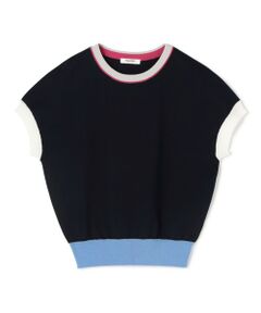 TOMORROWLAND / トゥモローランド ニット・セーター | ドライコットン フレンチスリーブプルオーバー