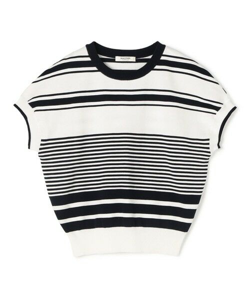 TOMORROWLAND / トゥモローランド ニット・セーター | ドライコットン フレンチスリーブプルオーバー（62 ホワイト系）