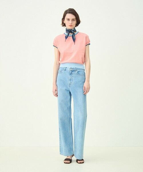 TOMORROWLAND / トゥモローランド ニット・セーター | ドライコットン フレンチスリーブプルオーバー | 詳細1