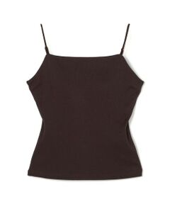 TOMORROWLAND / トゥモローランド キャミソール・チューブトップ | コットンリブ カップ付きキャミソール