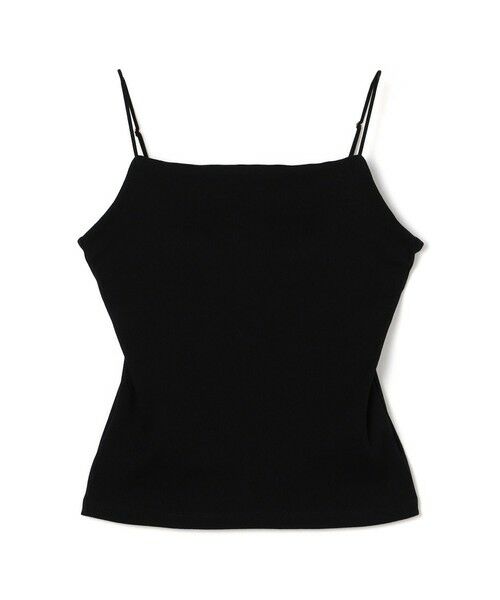 TOMORROWLAND / トゥモローランド キャミソール・チューブトップ | コットンリブ カップ付きキャミソール（19 ブラック）