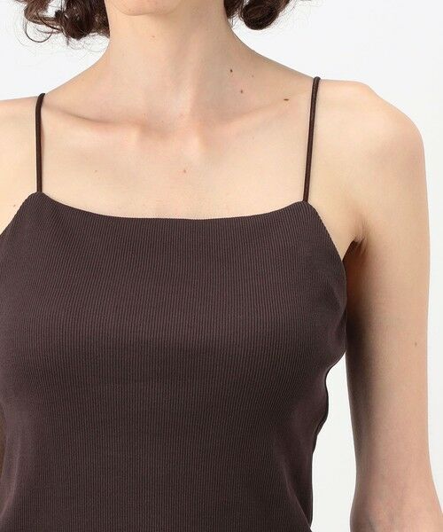 TOMORROWLAND / トゥモローランド キャミソール・チューブトップ | コットンリブ カップ付きキャミソール | 詳細5