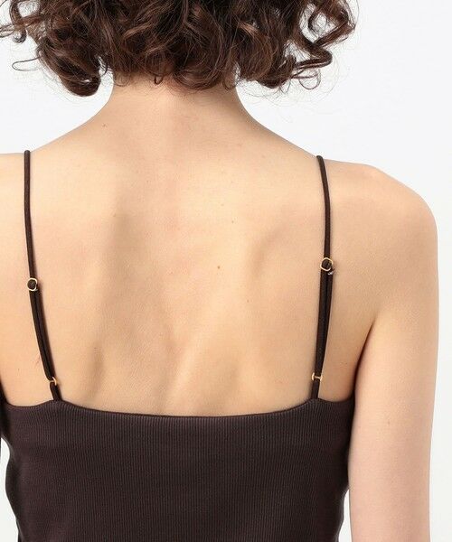 TOMORROWLAND / トゥモローランド キャミソール・チューブトップ | コットンリブ カップ付きキャミソール | 詳細6