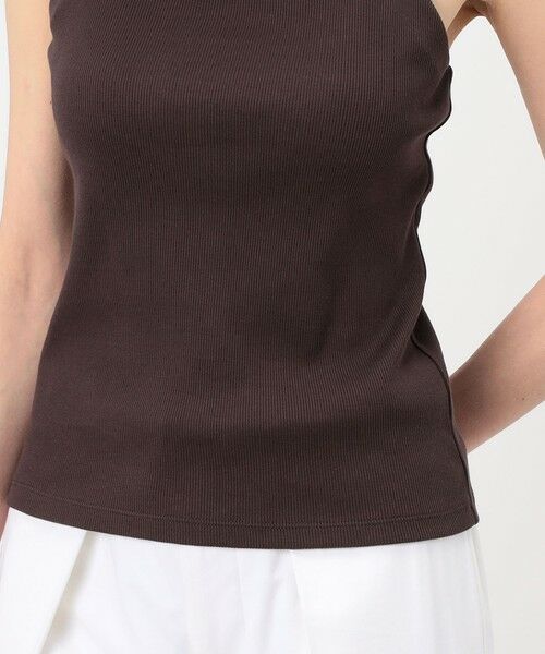 TOMORROWLAND / トゥモローランド キャミソール・チューブトップ | コットンリブ カップ付きキャミソール | 詳細8