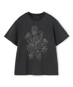 TOMORROWLAND / トゥモローランド Tシャツ | ボタニカルエンブロイダリー Tシャツ