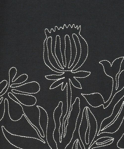 TOMORROWLAND / トゥモローランド Tシャツ | ボタニカルエンブロイダリー Tシャツ | 詳細10