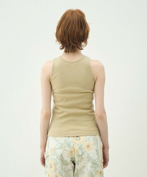 TOMORROWLAND / トゥモローランド タンクトップ | ヘザーリブ タンクトップ | 詳細4