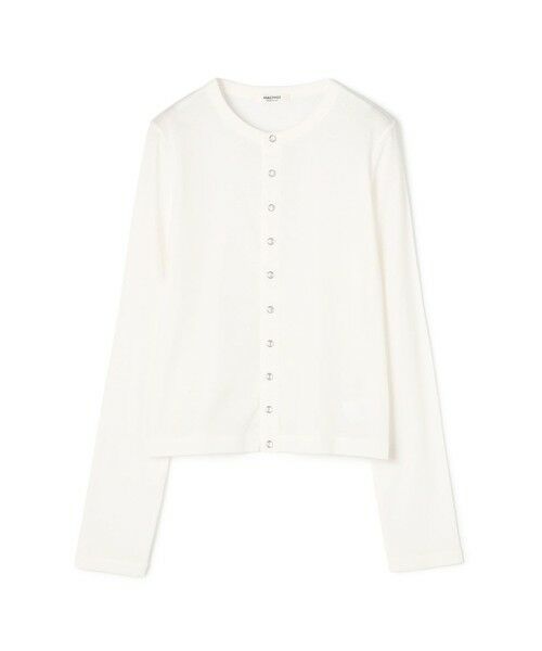 TOMORROWLAND / トゥモローランド カーディガン・ボレロ | 【WEB先行予約】ハイゲージジャージー クルーネックカーディガン（11 ホワイト）