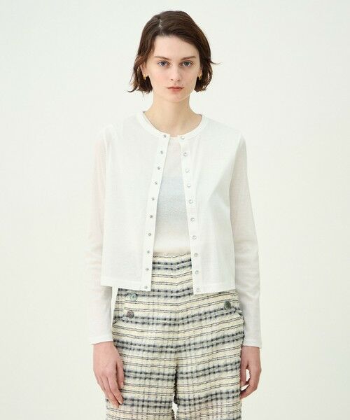 TOMORROWLAND / トゥモローランド カーディガン・ボレロ | 【WEB先行予約】ハイゲージジャージー クルーネックカーディガン | 詳細2