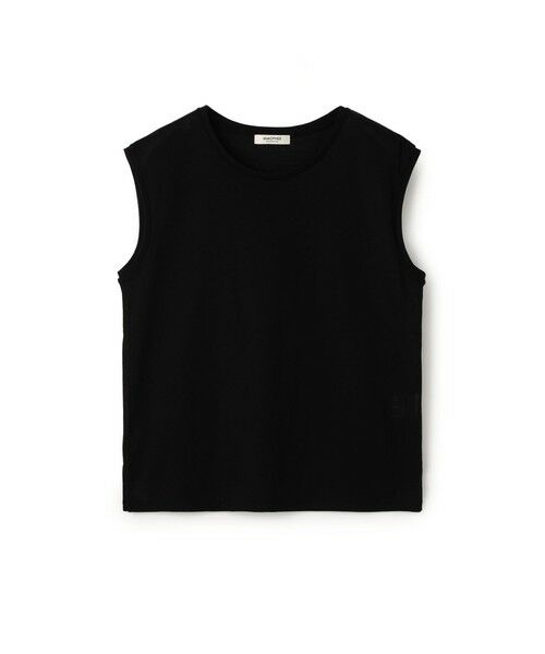 TOMORROWLAND / トゥモローランド カットソー | 【WEB先行予約】ハイゲージジャージー ノースリーブプルオーバー（19 ブラック）