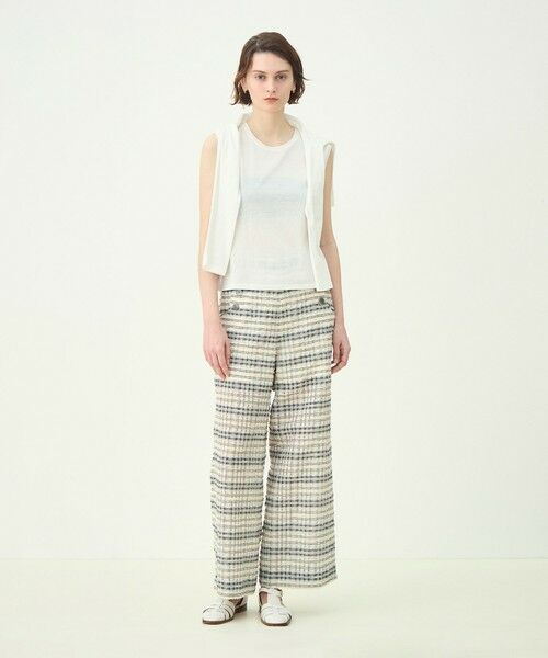 TOMORROWLAND / トゥモローランド カットソー | 【WEB先行予約】ハイゲージジャージー ノースリーブプルオーバー | 詳細1