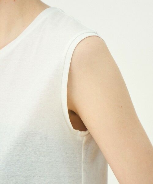 TOMORROWLAND / トゥモローランド カットソー | 【WEB先行予約】ハイゲージジャージー ノースリーブプルオーバー | 詳細7