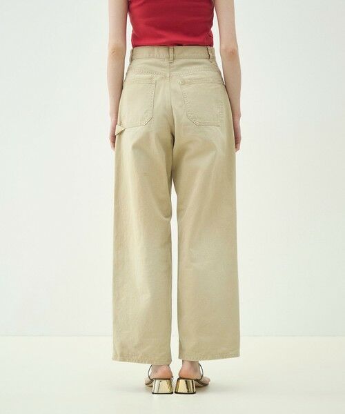TOMORROWLAND / トゥモローランド チノ・ワークパンツ | ウォッシュドチノ ストレートパンツ | 詳細4