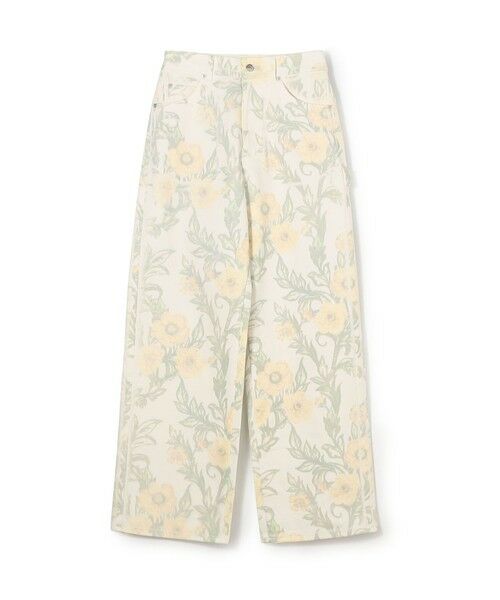 TOMORROWLAND / トゥモローランド その他パンツ | ウォールペーパーツイル ストレートパンツ（24 イエロー系）