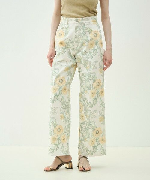 TOMORROWLAND / トゥモローランド その他パンツ | ウォールペーパーツイル ストレートパンツ | 詳細2