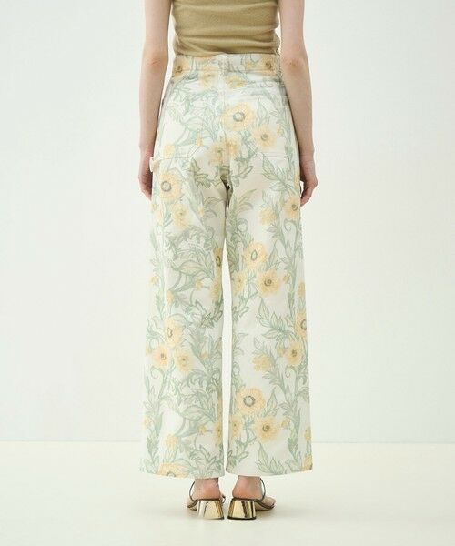 TOMORROWLAND / トゥモローランド その他パンツ | ウォールペーパーツイル ストレートパンツ | 詳細4