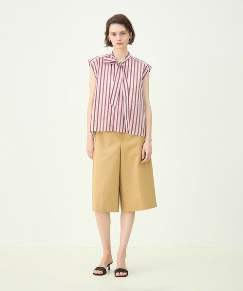 TOMORROWLAND / トゥモローランド ショート・ハーフ・半端丈パンツ | 【WEB先行予約】コットンチノ ハーフパンツ | 詳細1