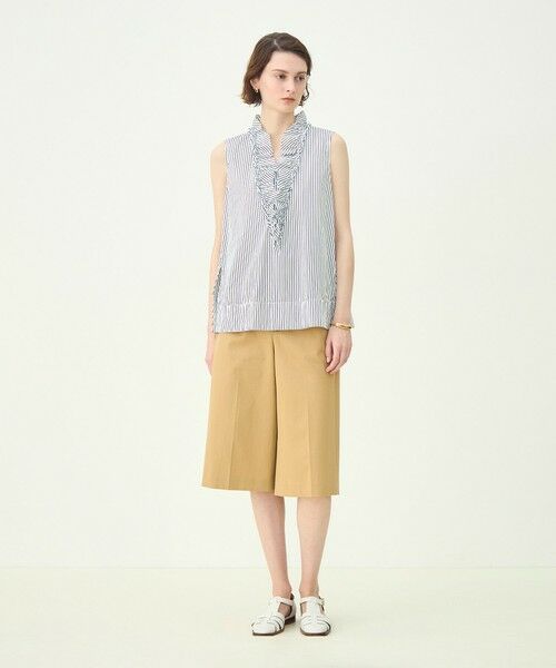 TOMORROWLAND / トゥモローランド ショート・ハーフ・半端丈パンツ | 【WEB先行予約】コットンチノ ハーフパンツ | 詳細9