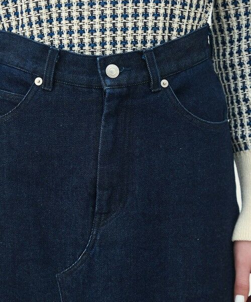 TOMORROWLAND / トゥモローランド デニムスカート | ローツイストデニム Aラインマキシスカート | 詳細5