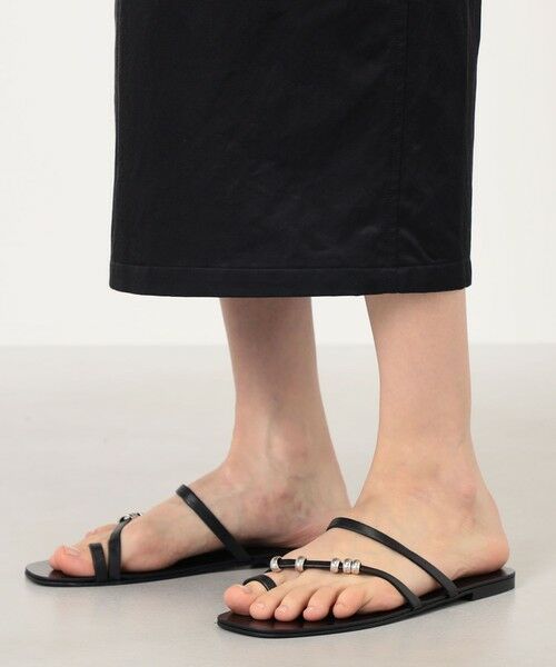 TOMORROWLAND / トゥモローランド ロング・マキシ丈ワンピース | コットンレーヨンモールスキン Vネックワンピース | 詳細8