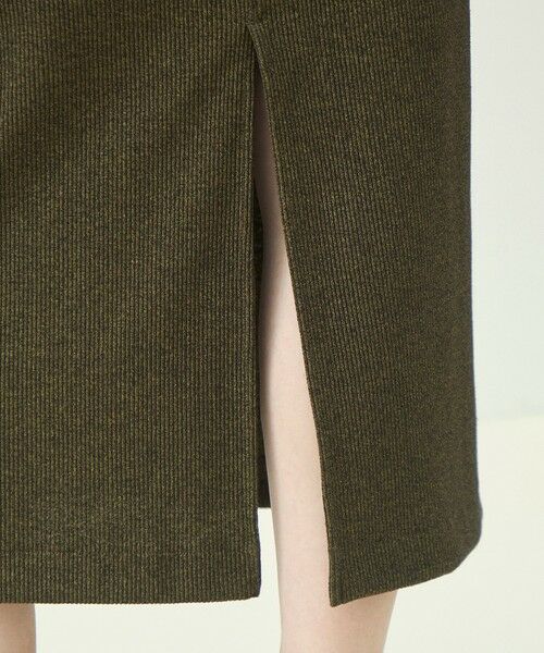 TOMORROWLAND / トゥモローランド ロング・マキシ丈ワンピース | ヘザーリブ ポロカラーワンピース | 詳細9