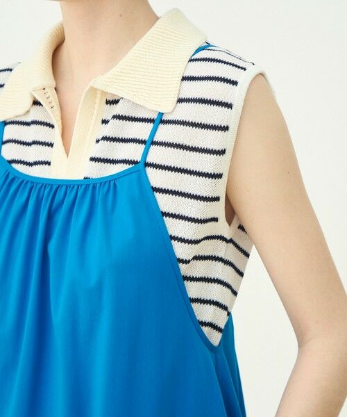 TOMORROWLAND / トゥモローランド ロング・マキシ丈ワンピース | 【WEB先行予約】トリコットジャージー キャミソールワンピース | 詳細6