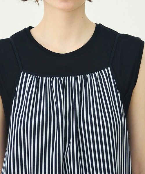 TOMORROWLAND / トゥモローランド ロング・マキシ丈ワンピース | 【WEB先行予約】トリコットストライプ キャミソールワンピース | 詳細6