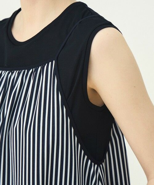 TOMORROWLAND / トゥモローランド ロング・マキシ丈ワンピース | 【WEB先行予約】トリコットストライプ キャミソールワンピース | 詳細7