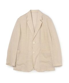 TOMORROWLAND / トゥモローランド テーラードジャケット | プレーンラミー シアージャケット