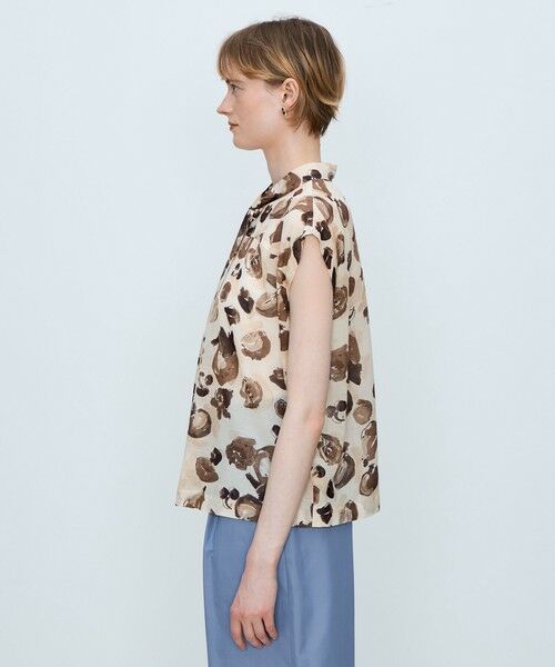TOMORROWLAND / トゥモローランド シャツ・ブラウス | アンティークフルーツプリント 2wayボウタイブラウス | 詳細3