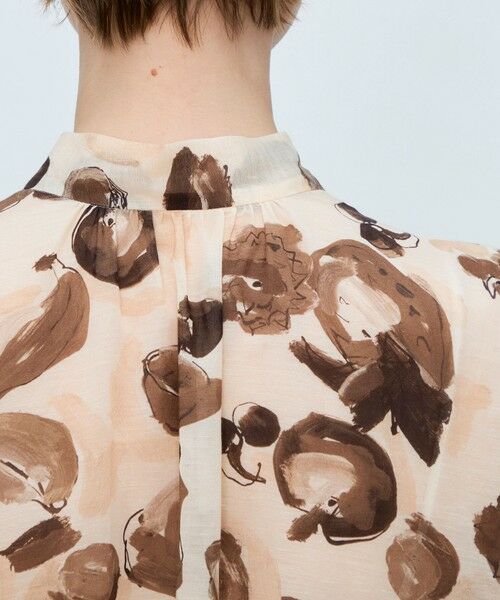 TOMORROWLAND / トゥモローランド シャツ・ブラウス | アンティークフルーツプリント 2wayボウタイブラウス | 詳細6